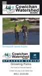 Mobile Screenshot of cowichanwatershedboard.ca